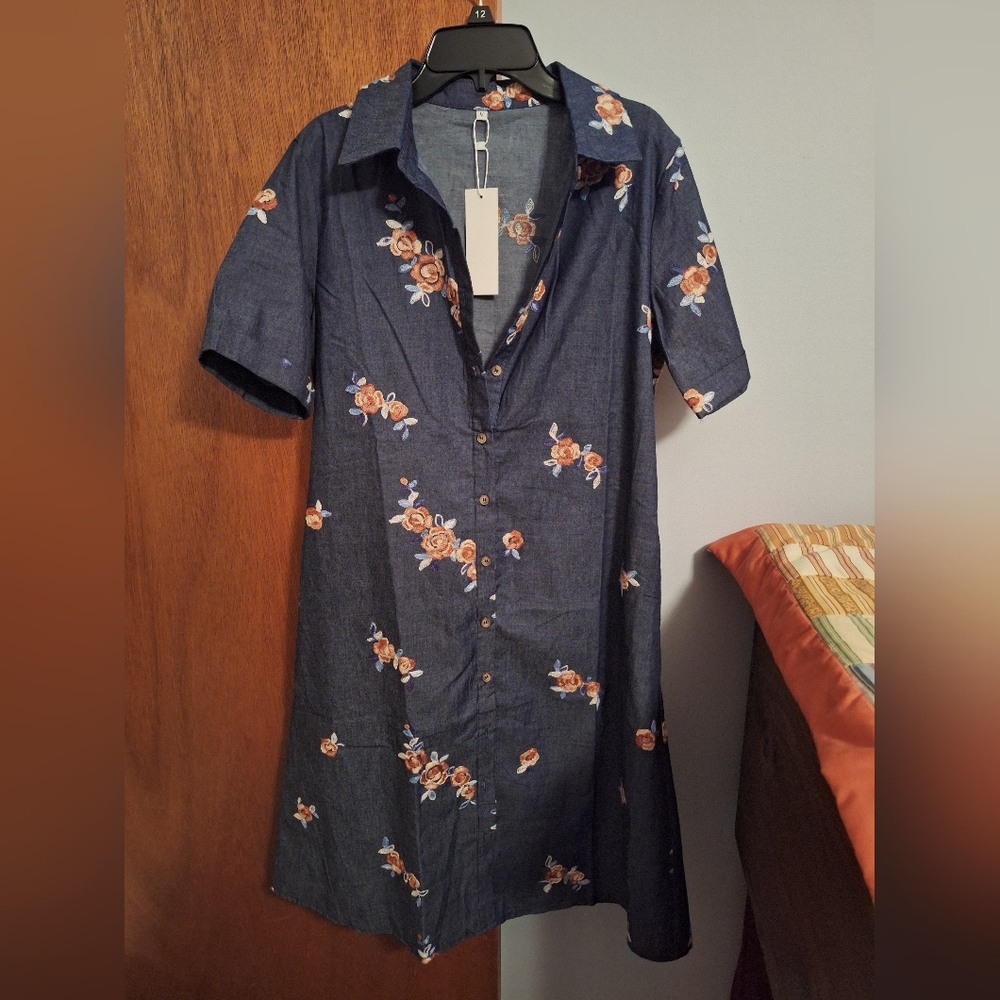 Petallush Blue Floral Dress